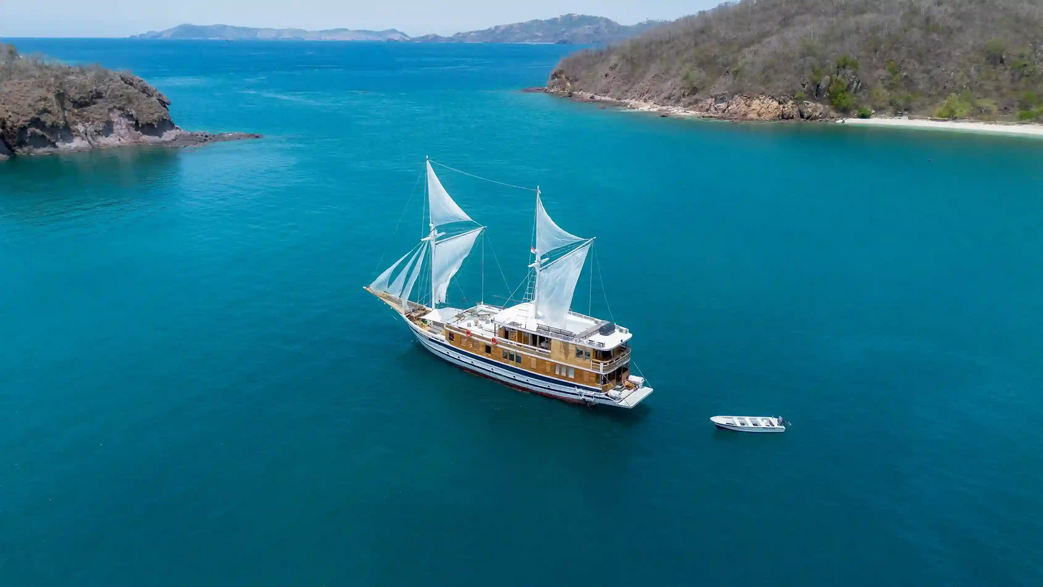 Guests enjoying a Komodo Island Liveaboard voyage